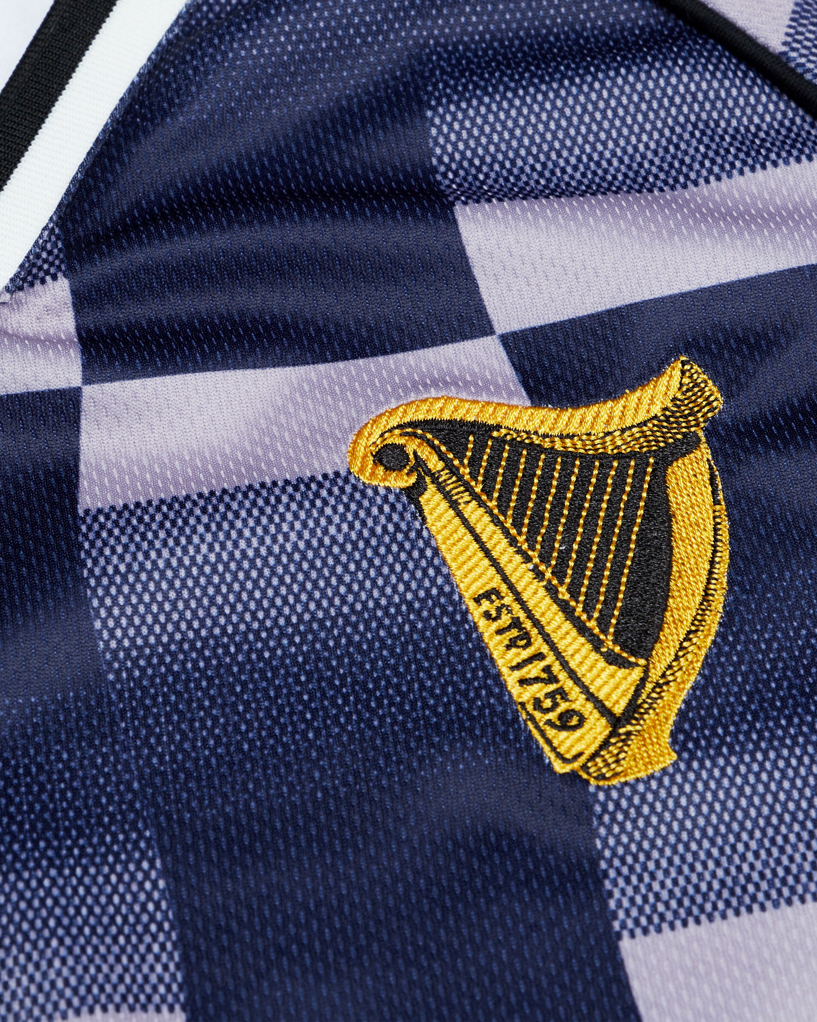 AOF X Guinness Tops | Guinness Shirt - Navy | Art of Football T-Shirts
