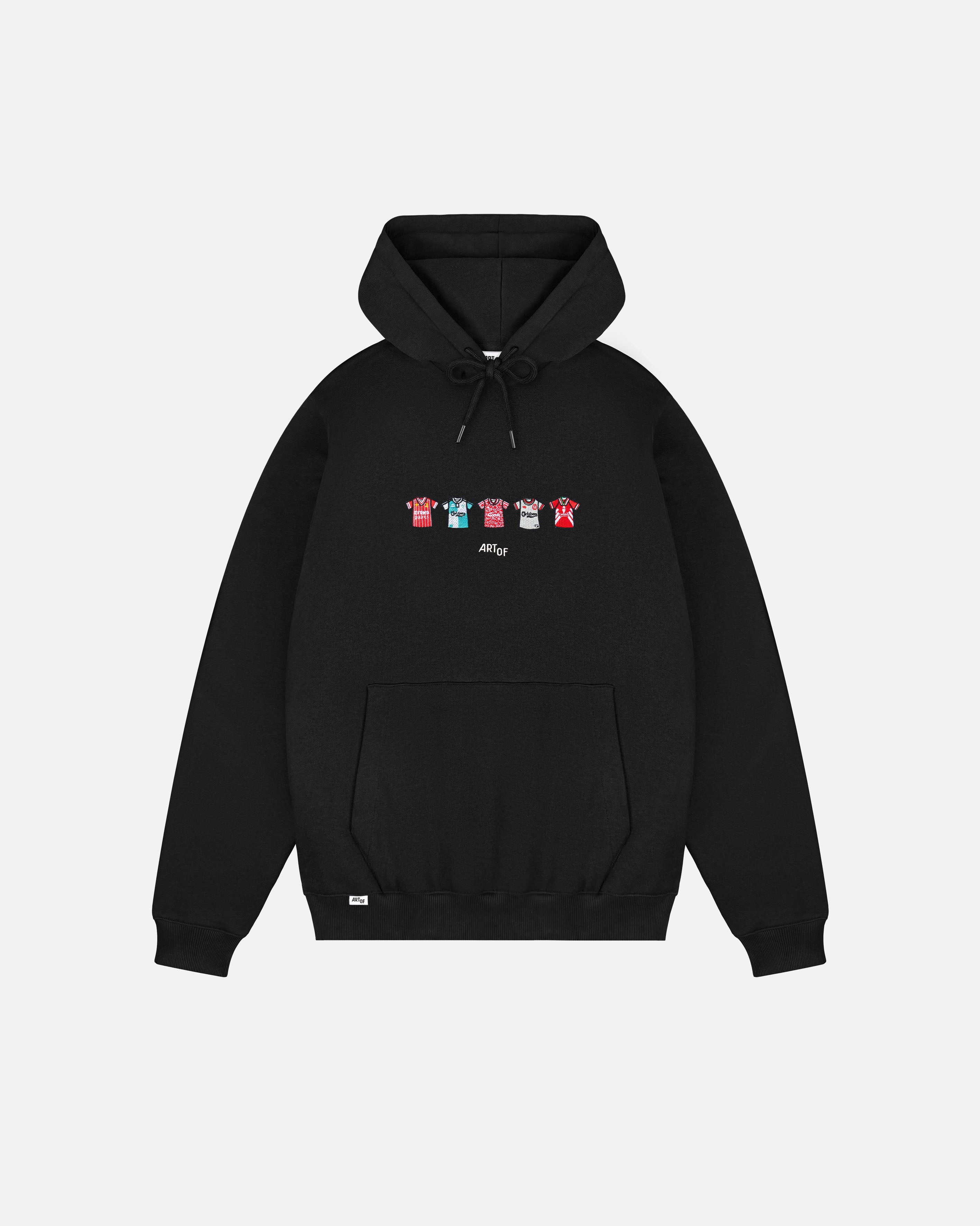 ART OF LFC Embroidered Classics Black Hoodie | Shop Football