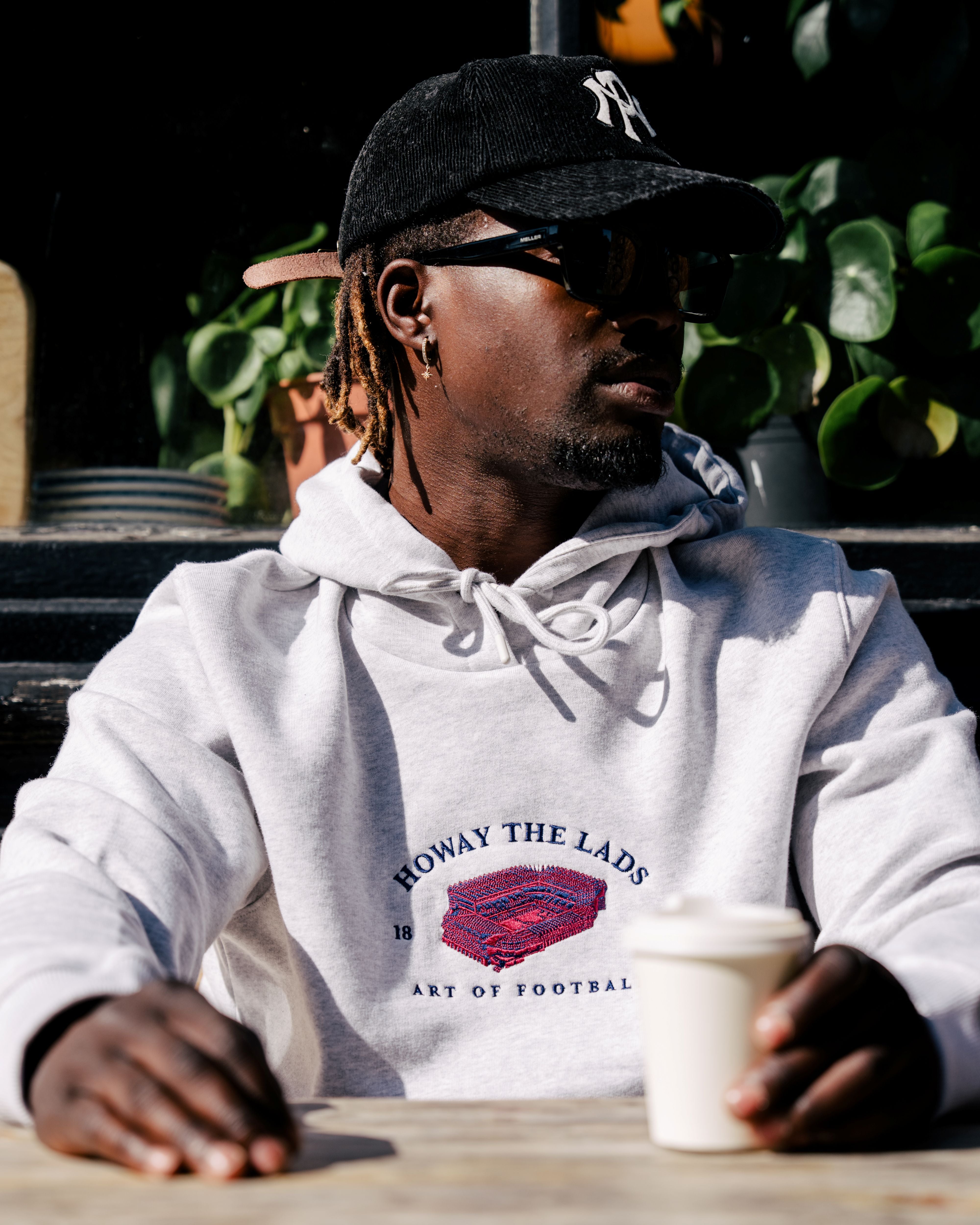 ART OF Toon Stadium Hoodie | Embroidered Football Sweat