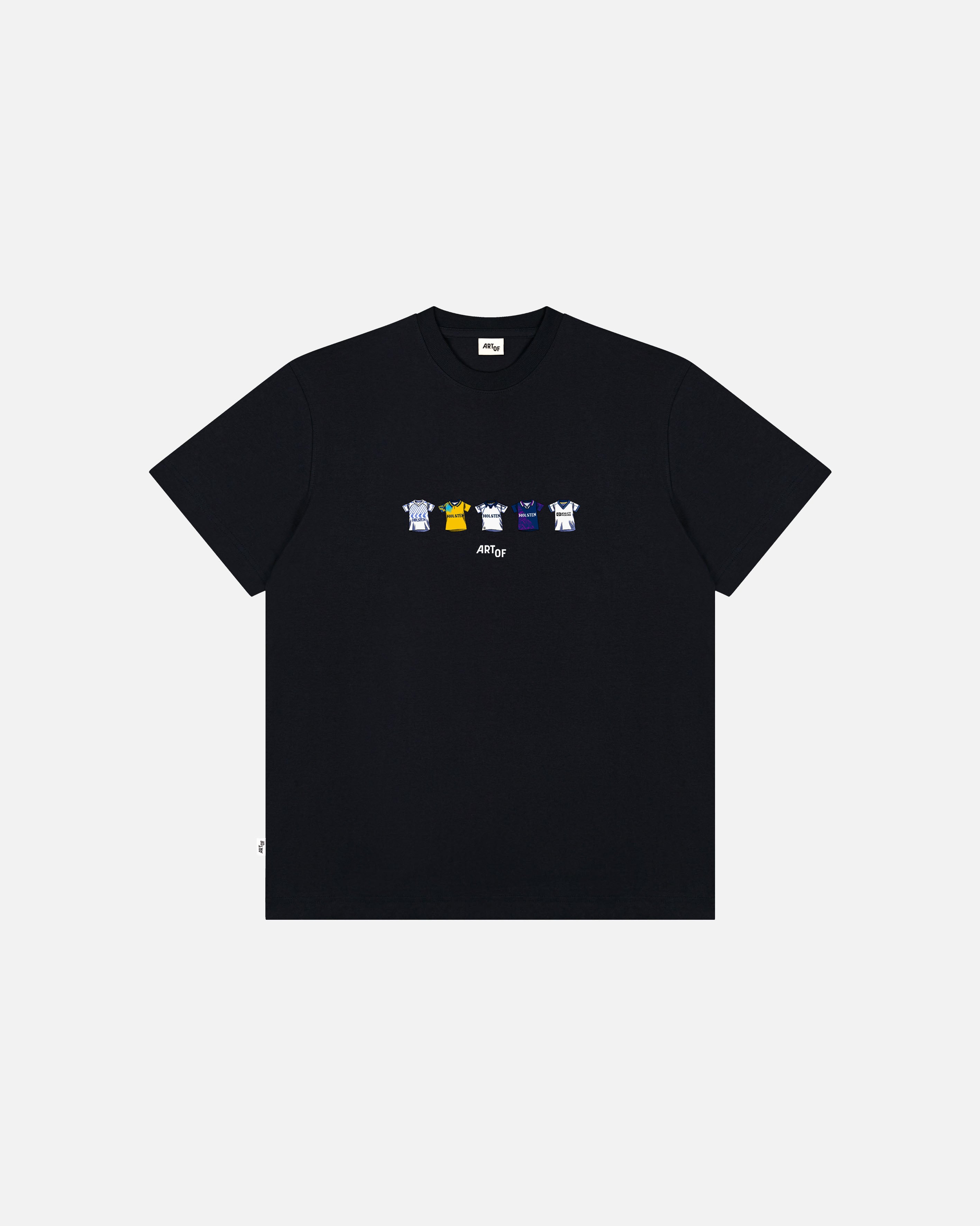 ART OF Spurs Printed Classics Tee | Black Graphic Football T-shirt
