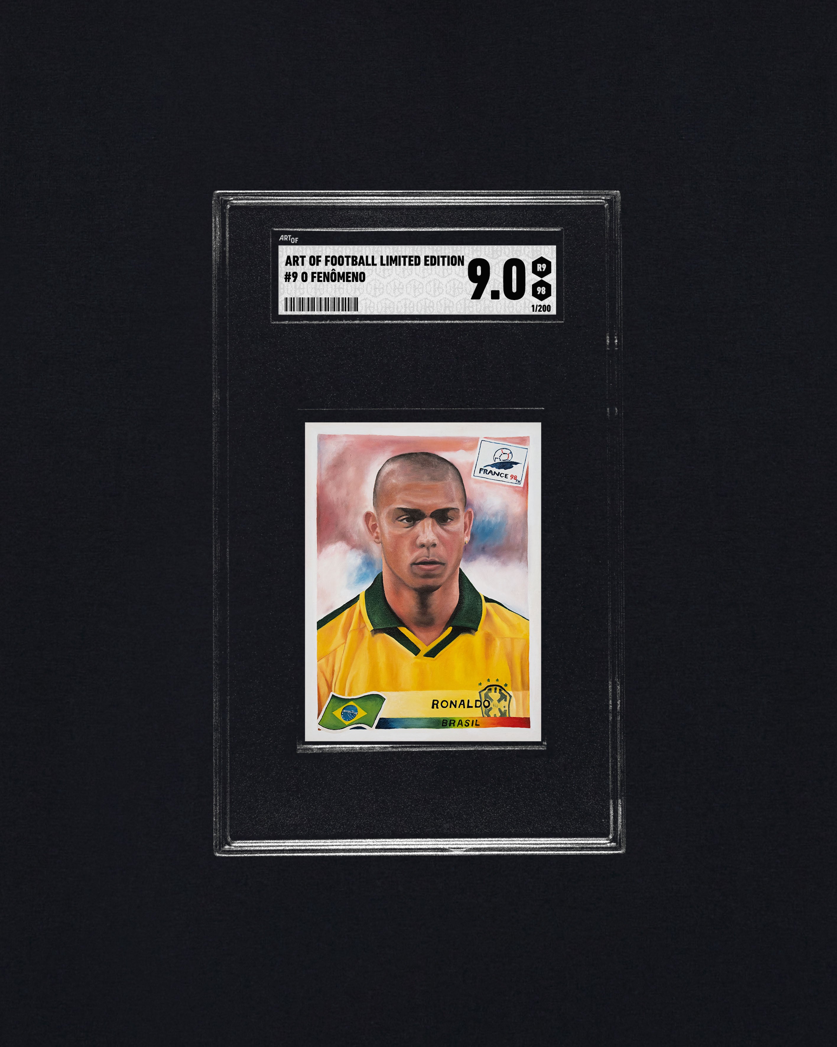 ART OF R9 Phenomenal Condition Tee | Black Graphic Football T-shirt