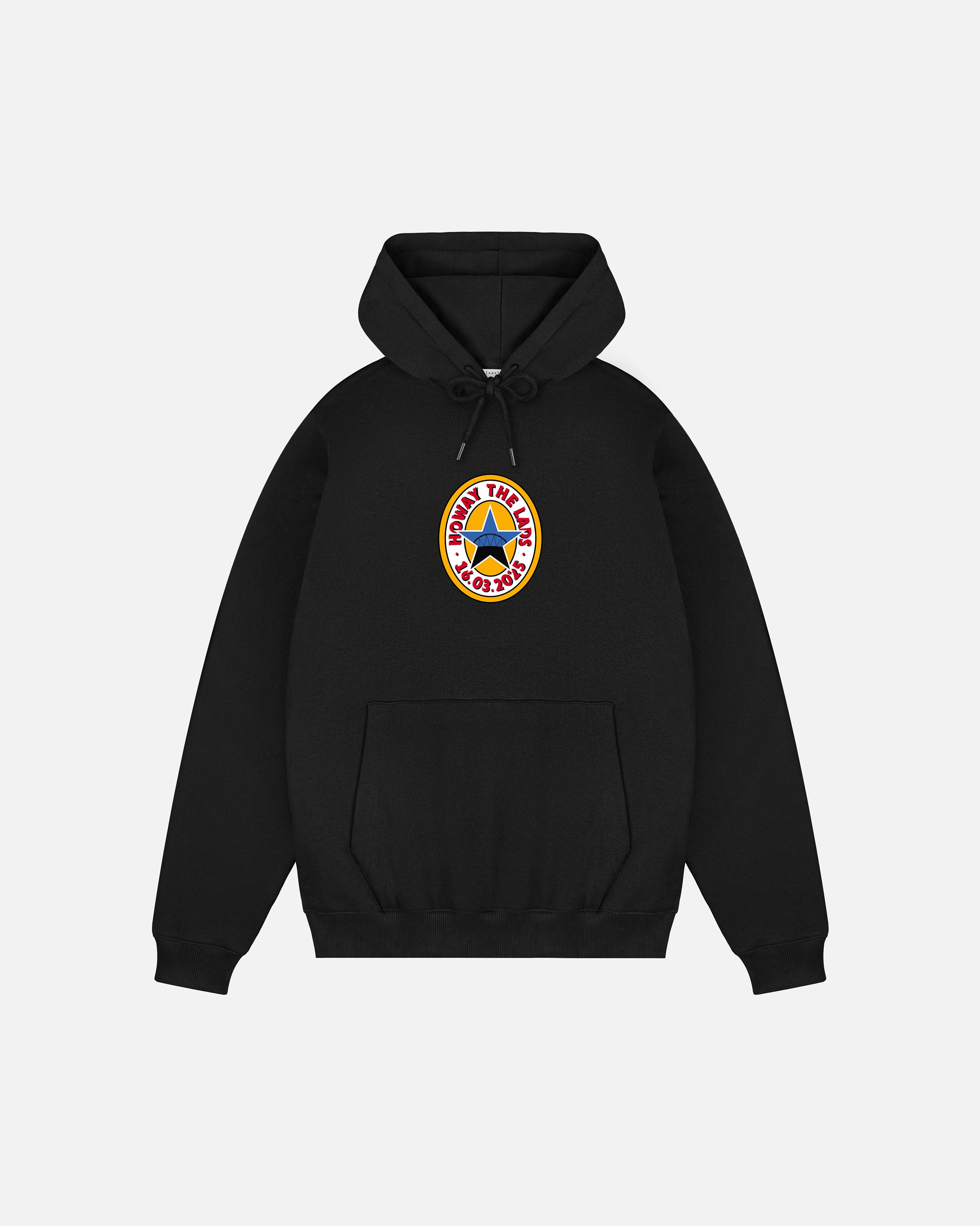 AOF Howay The Lads Hoodie | Black Sweat | Art of Football