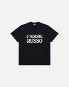 AOF J'adore Russo T-Shirt | Black Graphic Tee | Art of Football