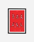 ART OF x Forest Trademark CHO Red Framed Print | NFFC Football Art