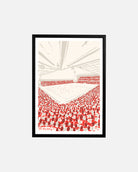 ART OF x Forest Twelfth Man Framed Print | Football Wall Art