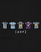 AOF Toon Embroidered Classics | Black Sweat | Art of Football