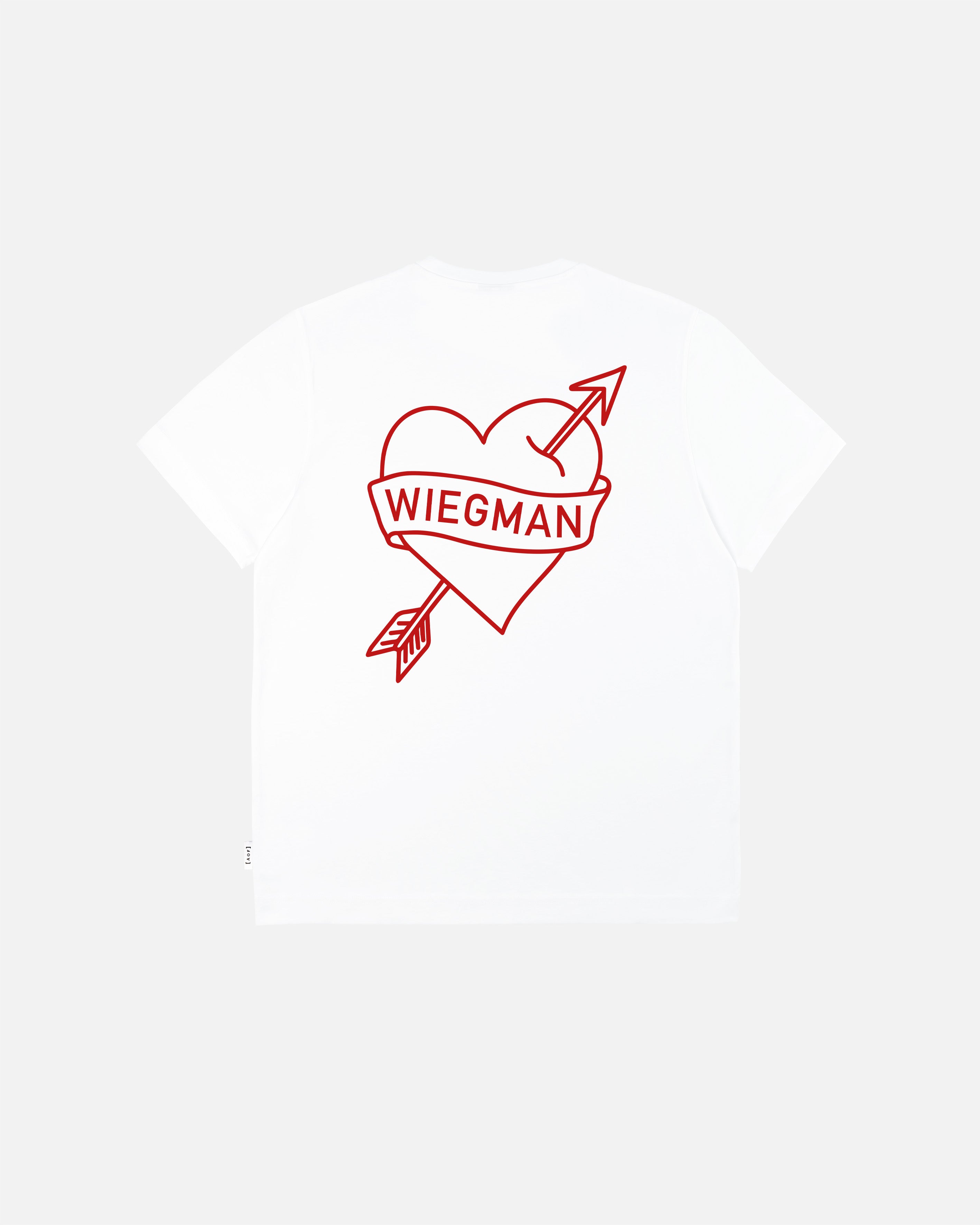 ART OF Football I *Heart* The Boss Tee | AOF White Graphic T-shirt