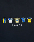 AOF Oxford United Embroidered Classics | Navy Sweat | Art of Football