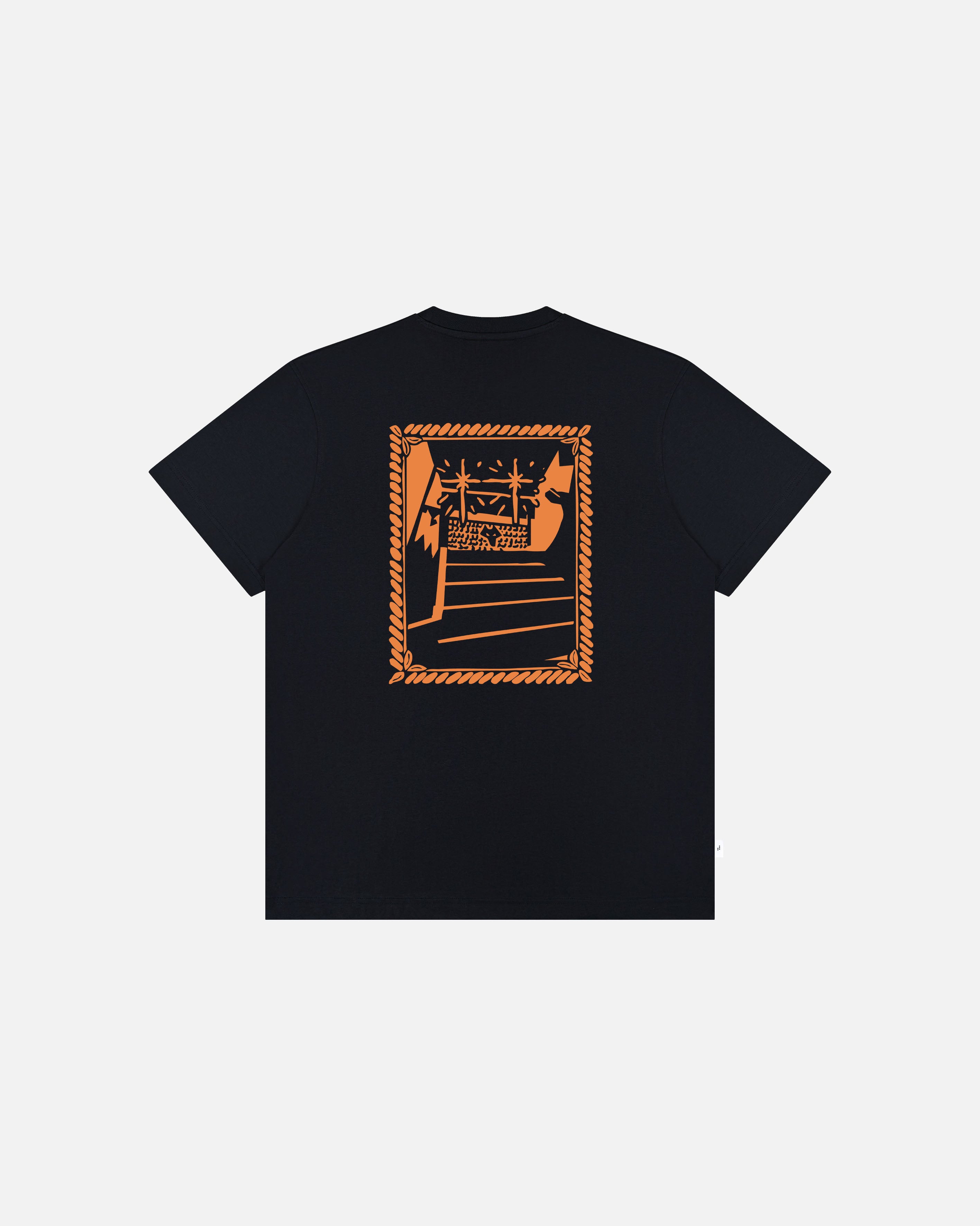 ART OF x Wolves Out Of Darkness Tee | Black Graphic Football T-shirt