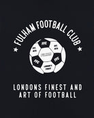 AOF X Fulham London's Finest Printed Tee | Black | Art Of Football