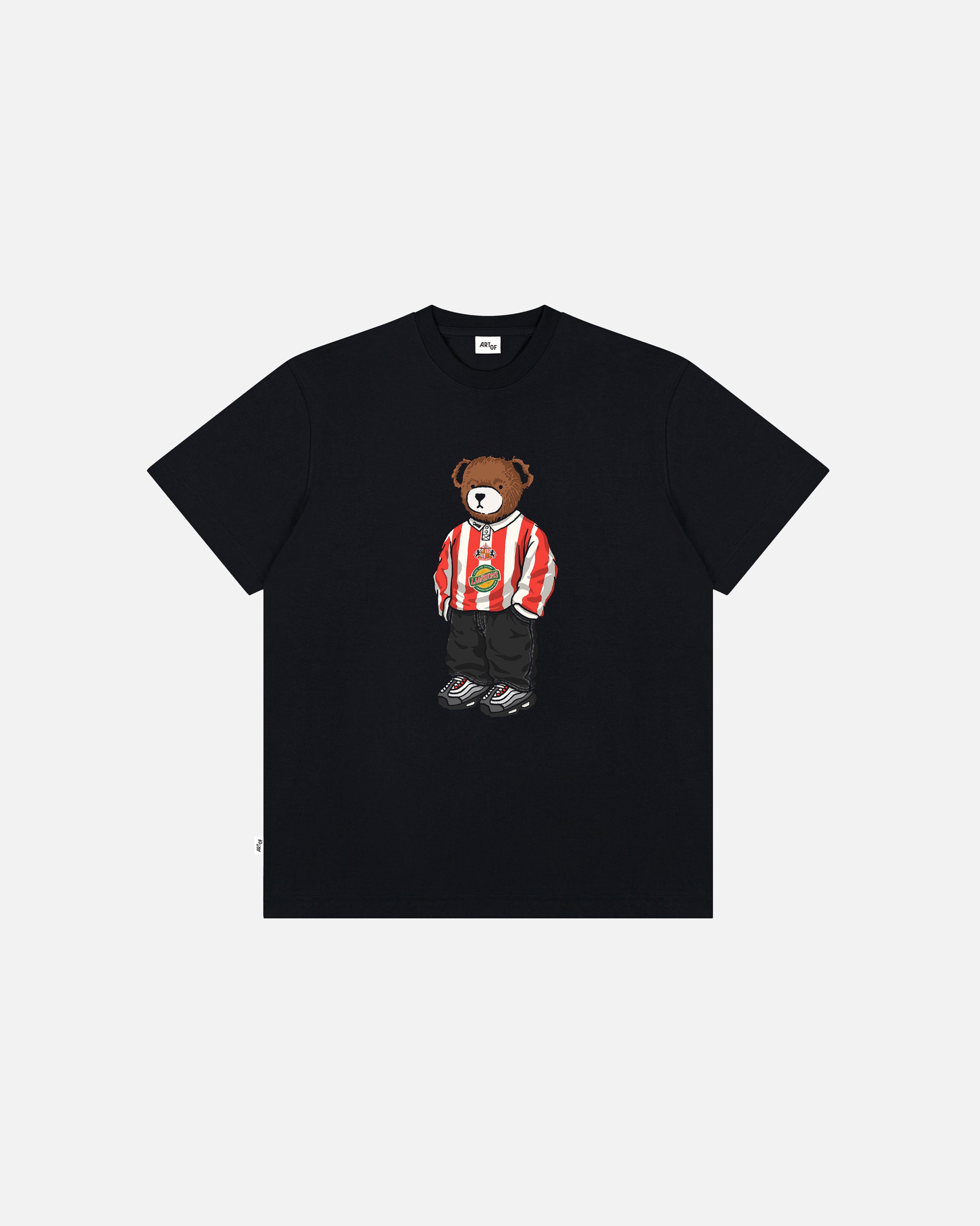 ART OF x Sunderland Home Pickles | Black Graphic Football T-shirt