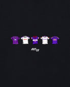 ART OF Fiorentina Printed Classics Tee | Black Football T-shirt