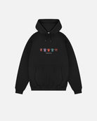 AOF Bournemouth Embroidered Classics Hoodie | Black Sweat