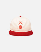 AOF x Forest Two Tone Cap | White & Red | AOF