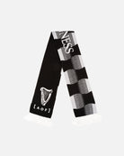 AOF X Guinness Scarf - Black & White Accessories | Art of Football