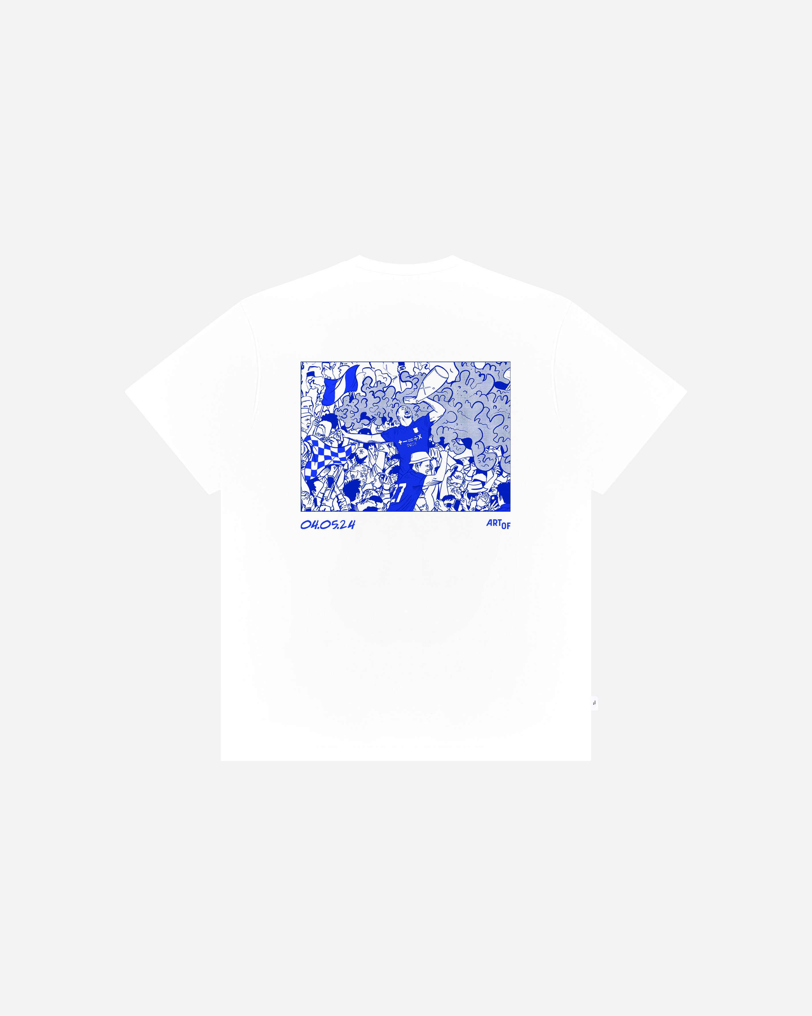 ART OF This is what it's all about  Tee | White Football T-shirt