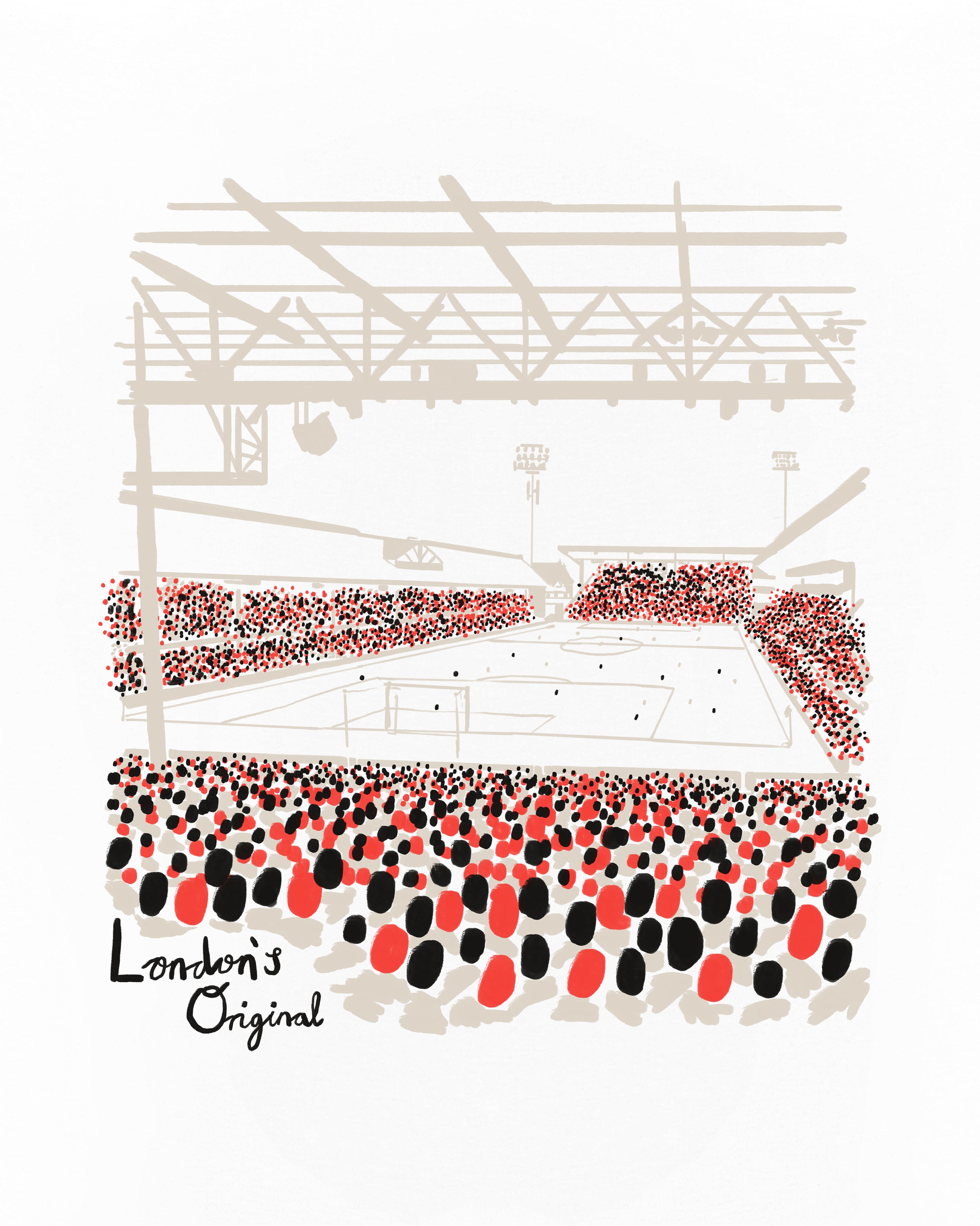 ART OF x Fulham Twelfth Man Tee | White Graphic Football T-shirt