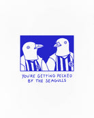 ART OF x Brighton Getting Pecked By The Seagulls White Tee