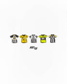 ART OF Notts County Printed Classics Tee | White Football T-shirt